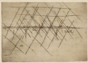 Pequeña Venecia, 1879-80 de James Abbott McNeill Whistler